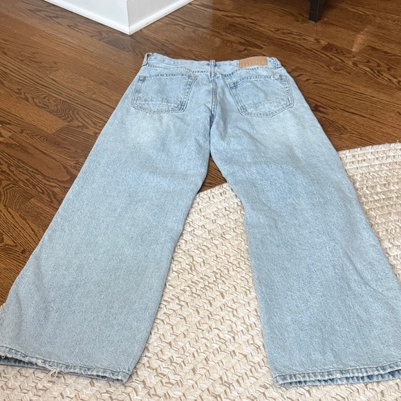 Pacsun Unisex Stylish Light Blue Women's Jeans extra baggy - Picture 15 of 16